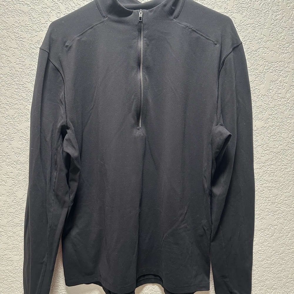 lululemon athletica Black Half-Zip Sweatshirt